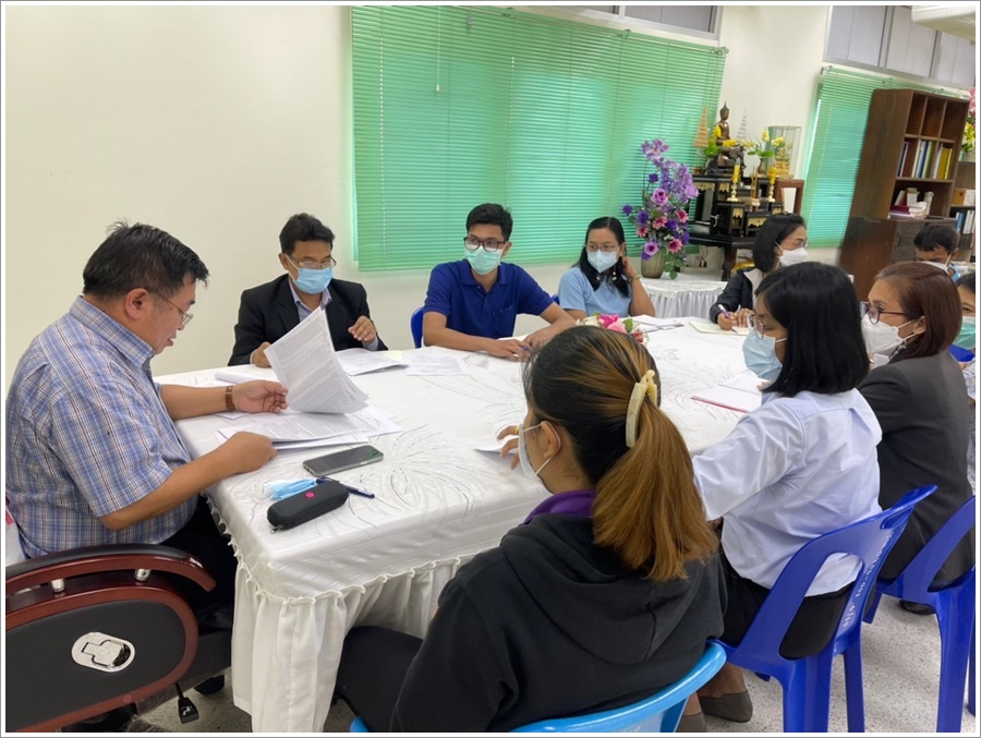 ผู้ตรวจราชการกรม กรมบังคับคดี เข้าตรวจราชการ รอบที่ 2 ประจำปีงบประมาณ พ.ศ. 2565 ณ สำนักงานบังคับคดีจังหวัดชุมพร
